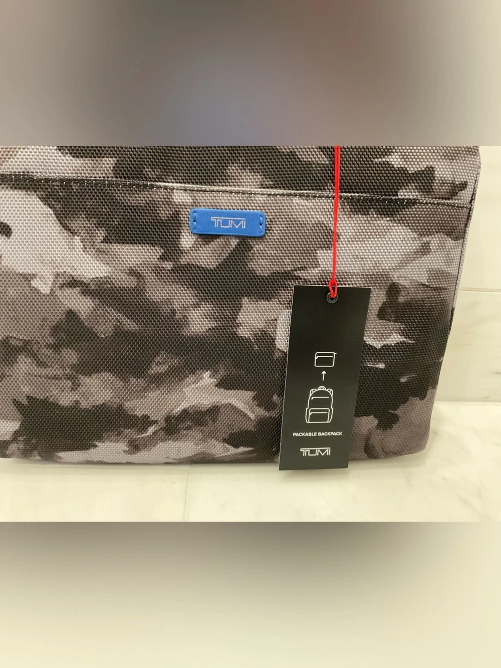 NEW TUMI Voyageur JUST IN CASE Packable 17.0” Backpack - MOUNTAIN CAMO
